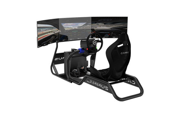 CAMMUS Sim Racing Simulator Cockpit với bàn đạp ly hợp lõm