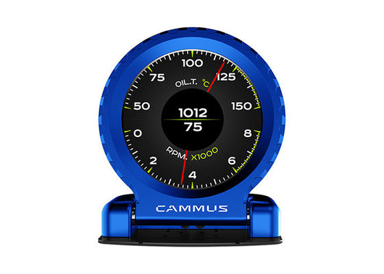 Đồng hồ đo ô tô LCD 60mm đa năng 9 màu Hình thức kim loại