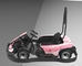 Sạc nhanh Electric Go Kart Pro với 4 bánh lái Ghế dành cho người lớn Tốc độ nhanh